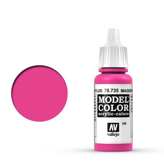 208 Vallejo Magenta Fluorescent 17ml
