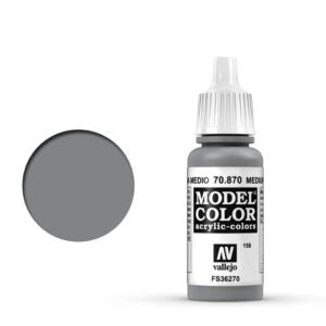 158 Vallejo Medium Sea Grey 17ml