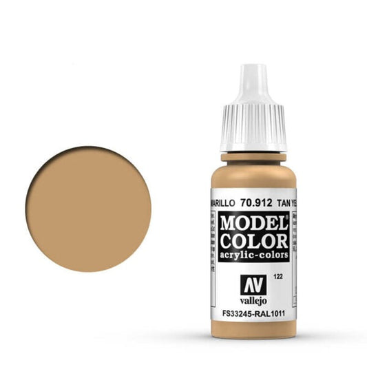122 Vallejo Tan Yellow (Afrika Korp) 17ml