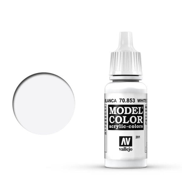 201 Vallejo White Glaze 17ml