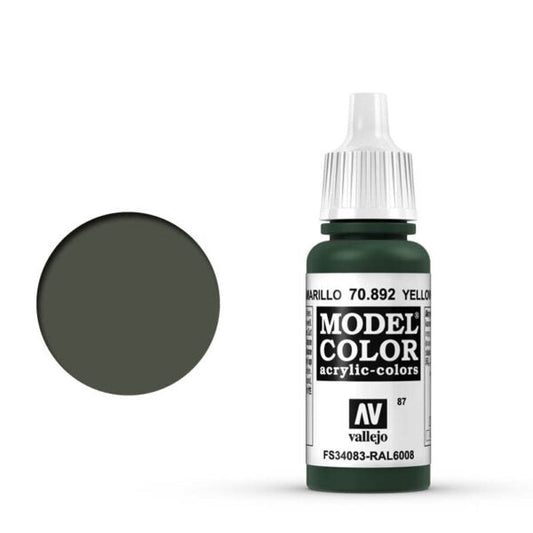 087 Vallejo Yellow Olive RLM 83 17ml