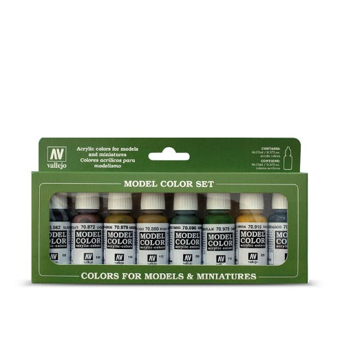 70108 Vallejo Panzer Colours  Model Colour Set  (8)