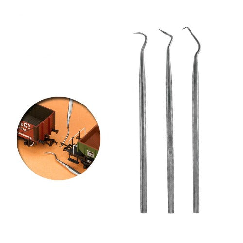 T02001 Vallejo Set Of Stainless Steel Probes (3) 