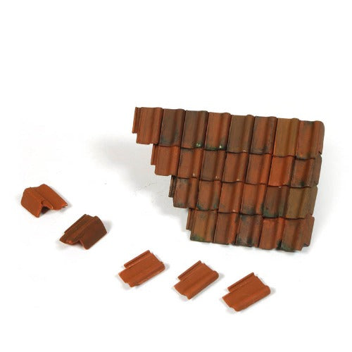 SC230 Vallejo 1/35 Damaged Roof Section And Tiles